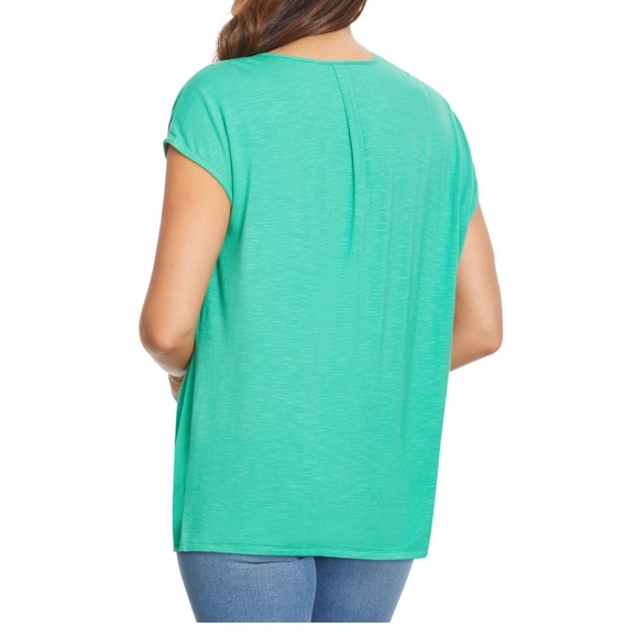 Nine West Ladies Top - Green Spruce - Size XL - NWT - Picture 3 of 8